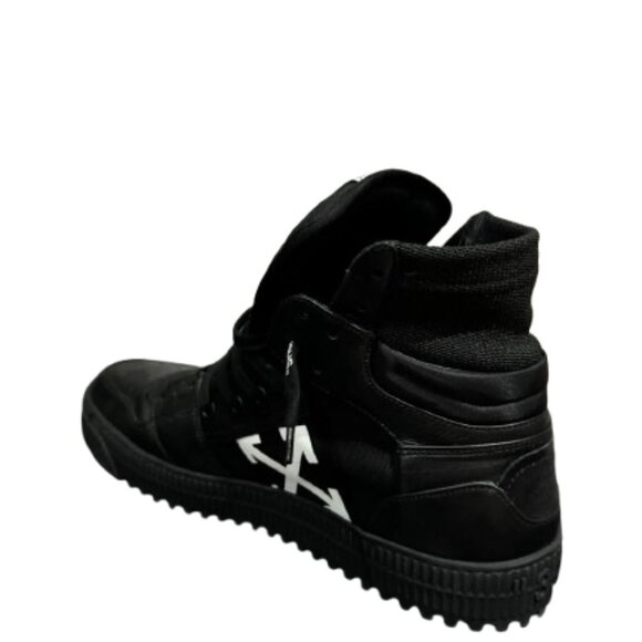 Off-White- 3.0 Off Court Black High Top- Canvas Sneaker-SIZE EU 43 ❌🖤✨ - Picture 5 of 15